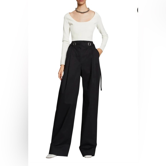 PROENZA SCHOULER***White Knit Scoop Neck Top**Small $350 - Picture 2 of 10